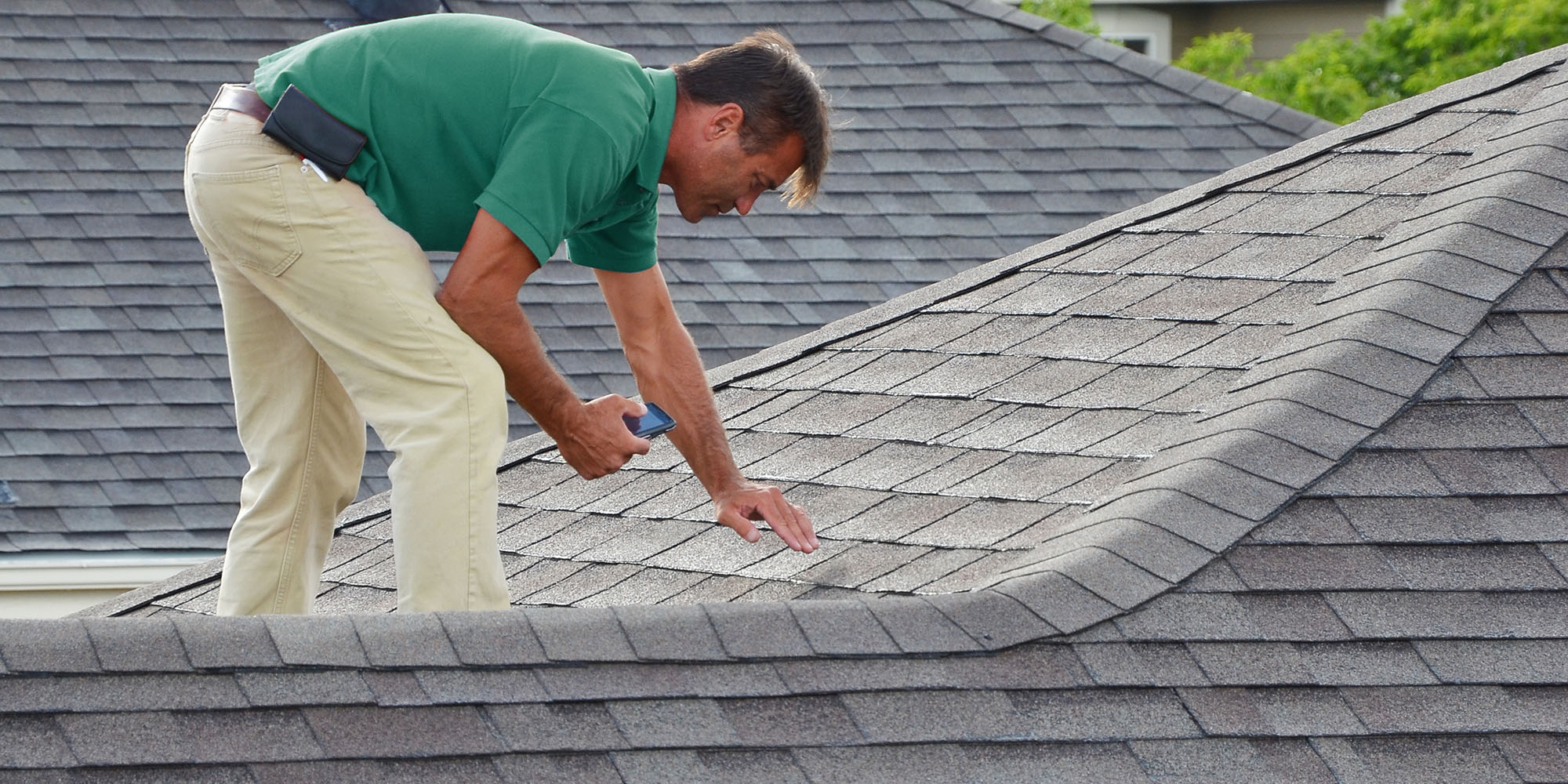 Hail Damage Roof Inspection