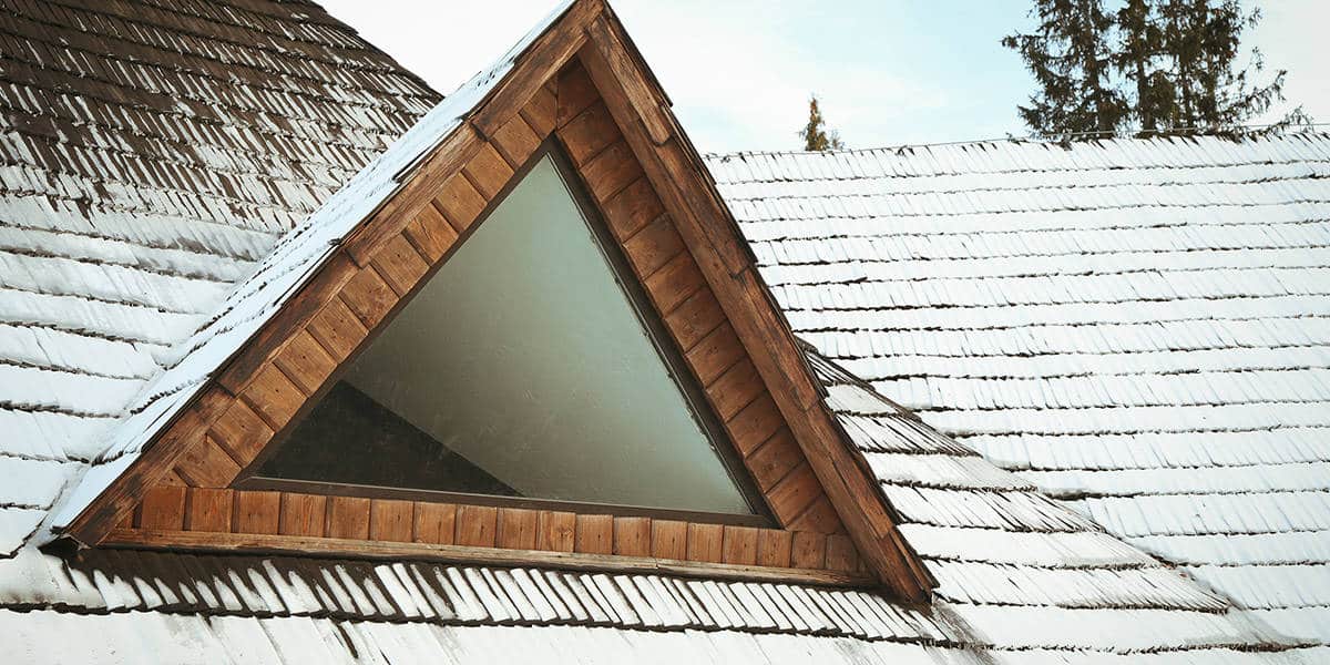 snow damage to roof